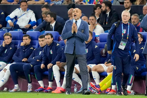 Italy coach Luciano Spalletti